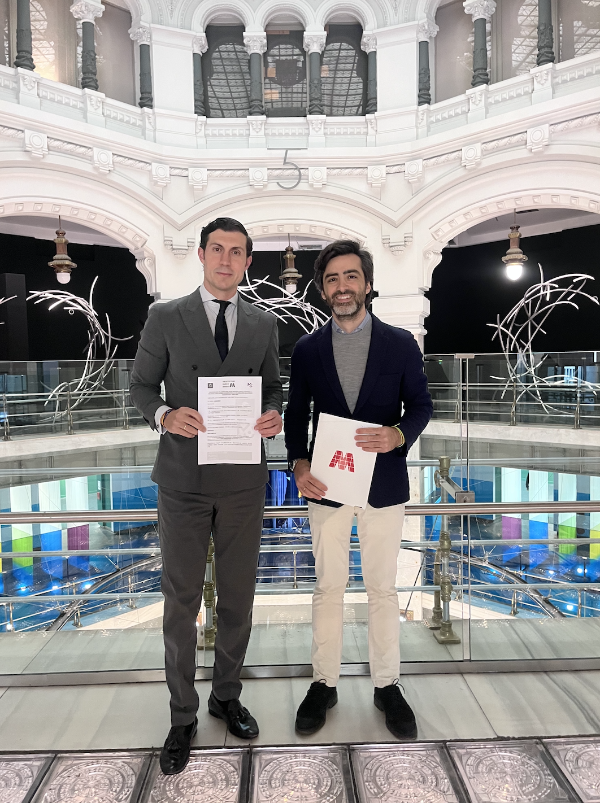 Madrid Capital Mundial y China Europe International Design Association (CEIDA)renuevan el  convenio de colaboración para la celebración de los Architecture Madrid Awards 2025